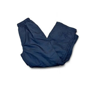 Charles River Apparel Wind Pants Navy Drawstrings Youth Size 7/8